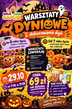 Warsztaty dyniowe w Gapciu